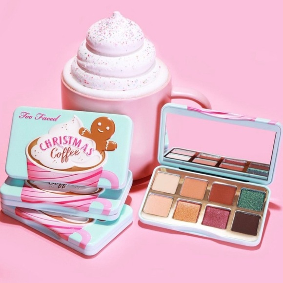 Too Faced Christmas Coffee Bite Sized Eye Shadow Palette - Picture 3 of 13